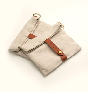Open image in slideshow, Linen Pouch
