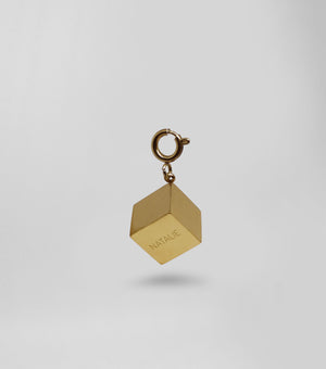 Open image in slideshow, Square Cube Charm / Pendant
